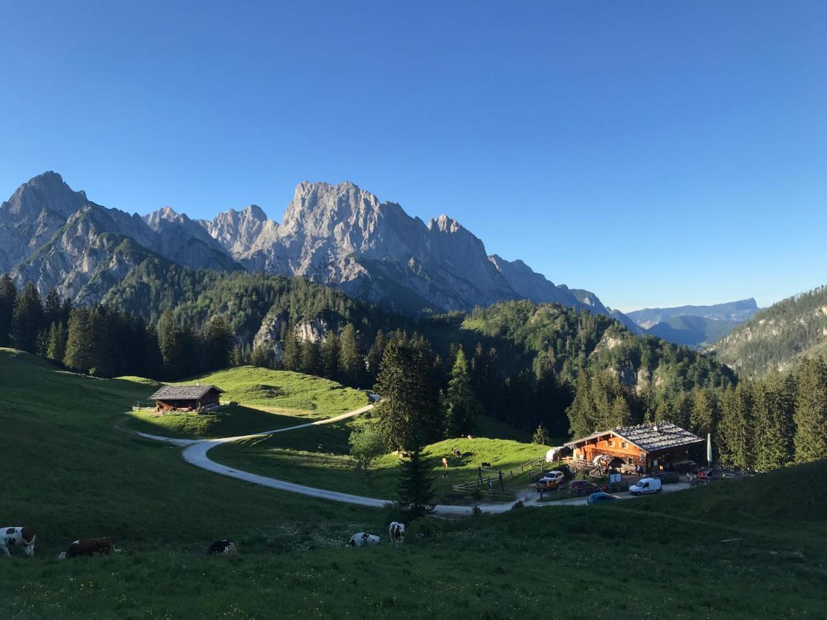 Ferienwohnung Haus Cäcilia Sankt Martin bei Lofer Exterior foto
